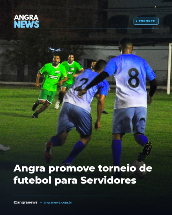 Angra promove torneio de futebol para Servidores