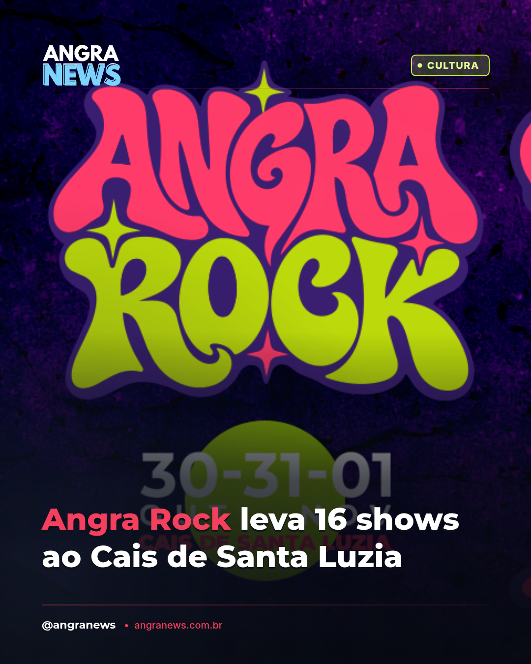 ANGRA ROCK LEVA 16 SHOWS AO CAIS DE SANTA LUZIA