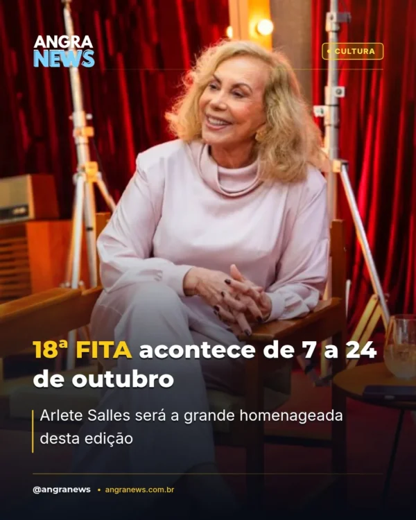 18ª FITA acontece de 7 a 24 de outubro