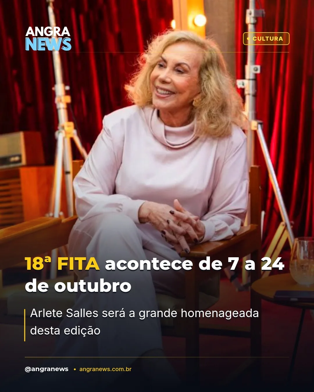 18ª FITA acontece de 7 a 24 de outubro