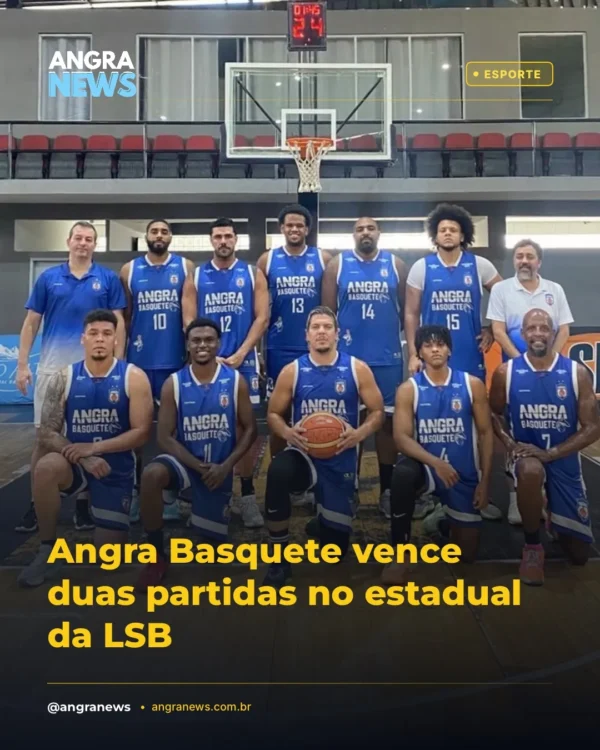 Angra Basquete vence duas partidas no estadual da LSB