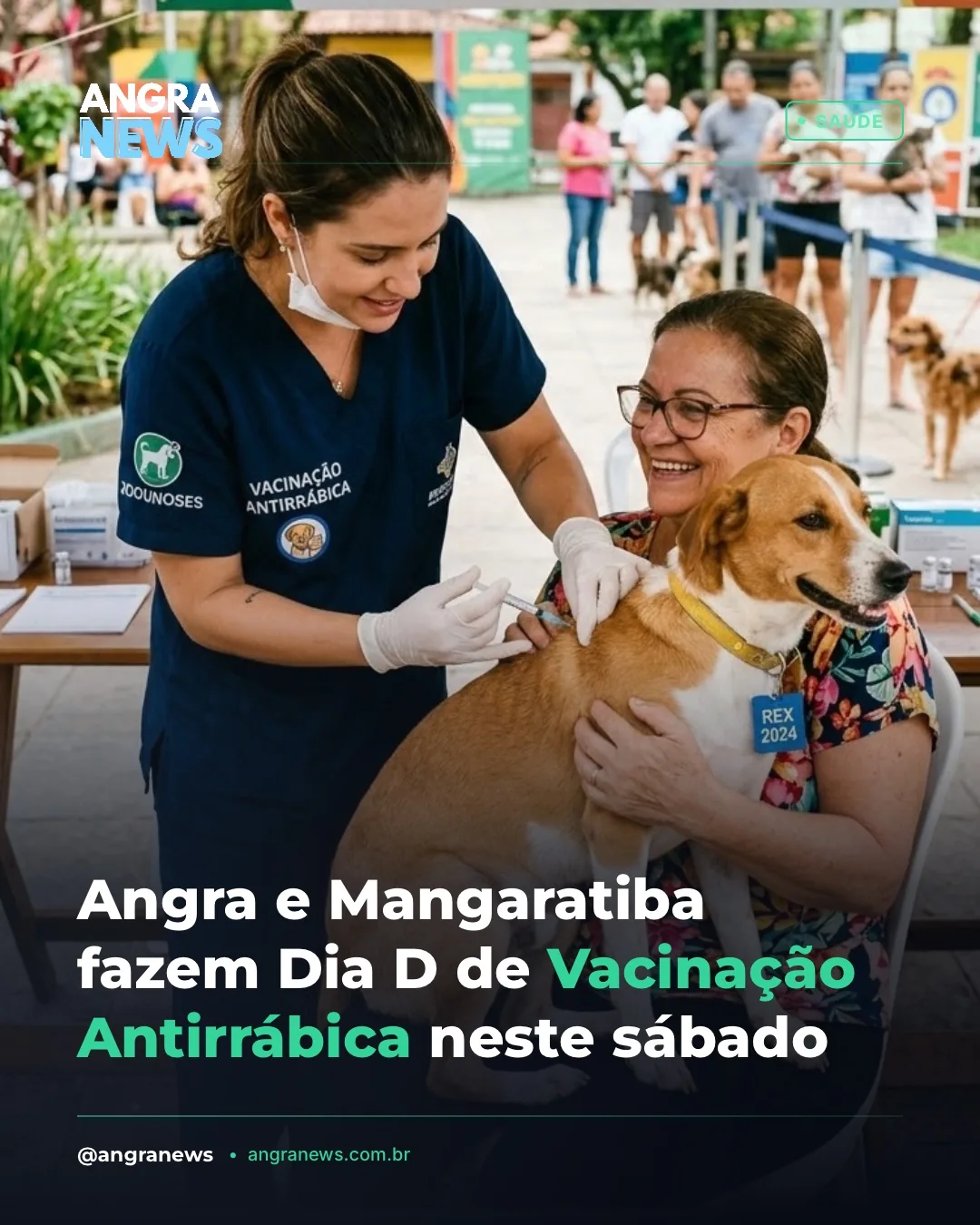 Angra e Mangaratiba fazem Dia D de Vacinação Antirrábica neste sábado