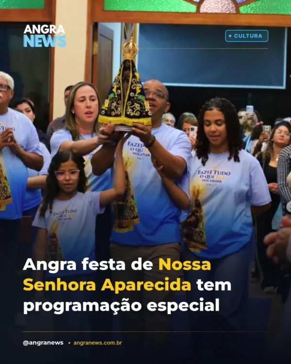 Angra festa de Nossa Senhora Aparecida tem programação especial