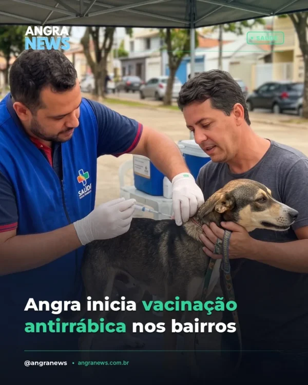 Angra inicia vacinação antirrábica nos bairros