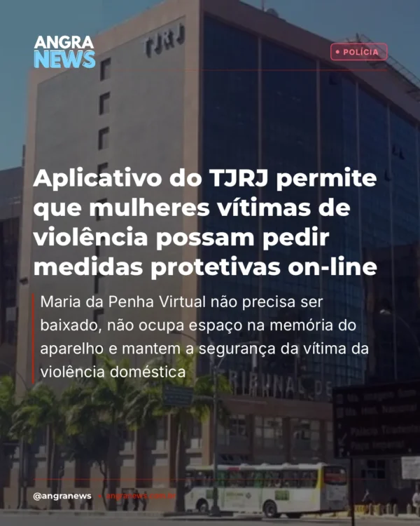 Aplicativo do TJRJ permite que mulheres vítimas de violência possam pedir medidas protetivas on-line