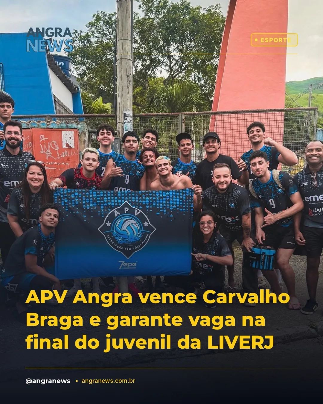 APV Angra vence Carvalho Braga e garante vaga na final do juvenil da LIVERJ