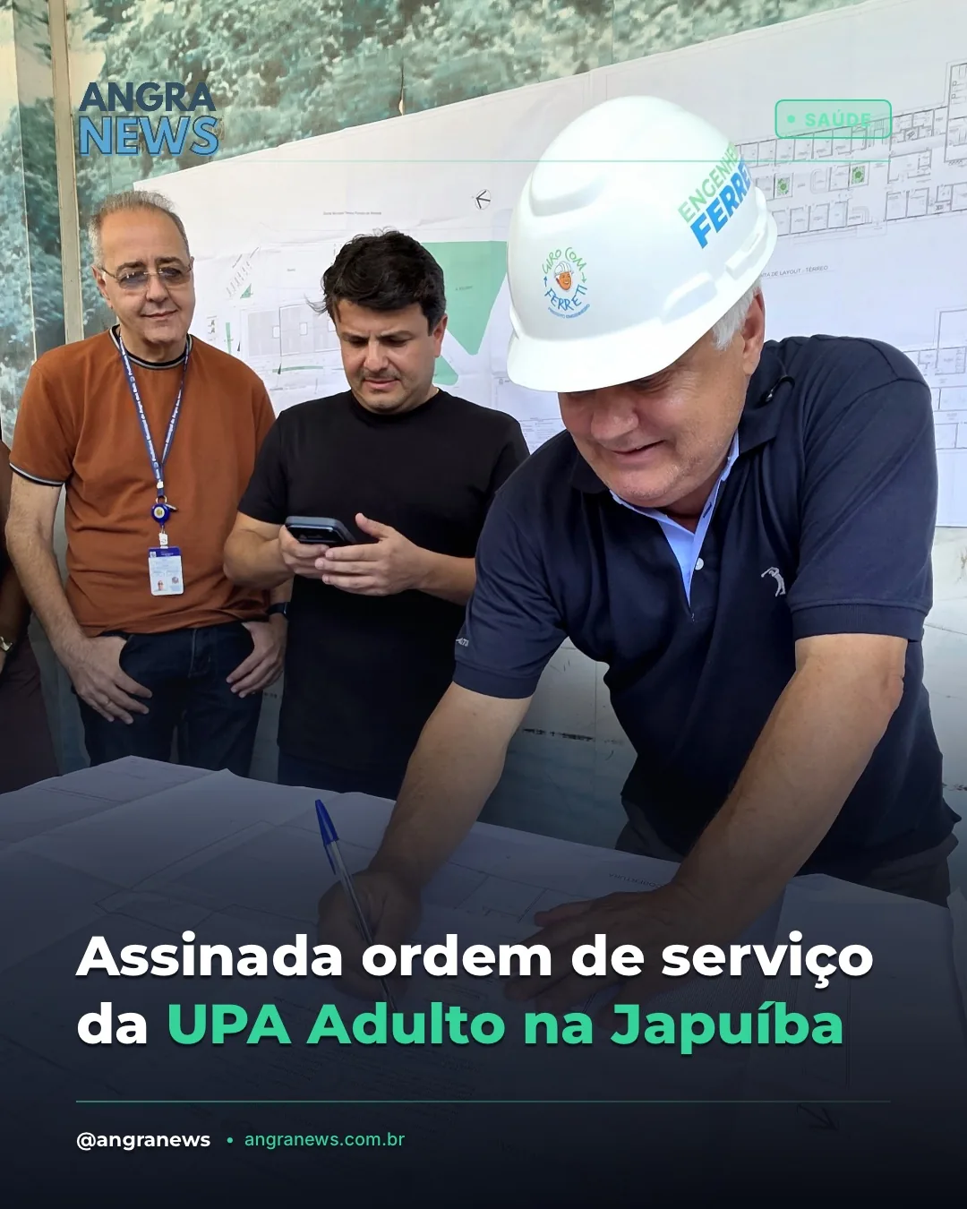 Assinada ordem de serviço da UPA Adulto na Japuíba