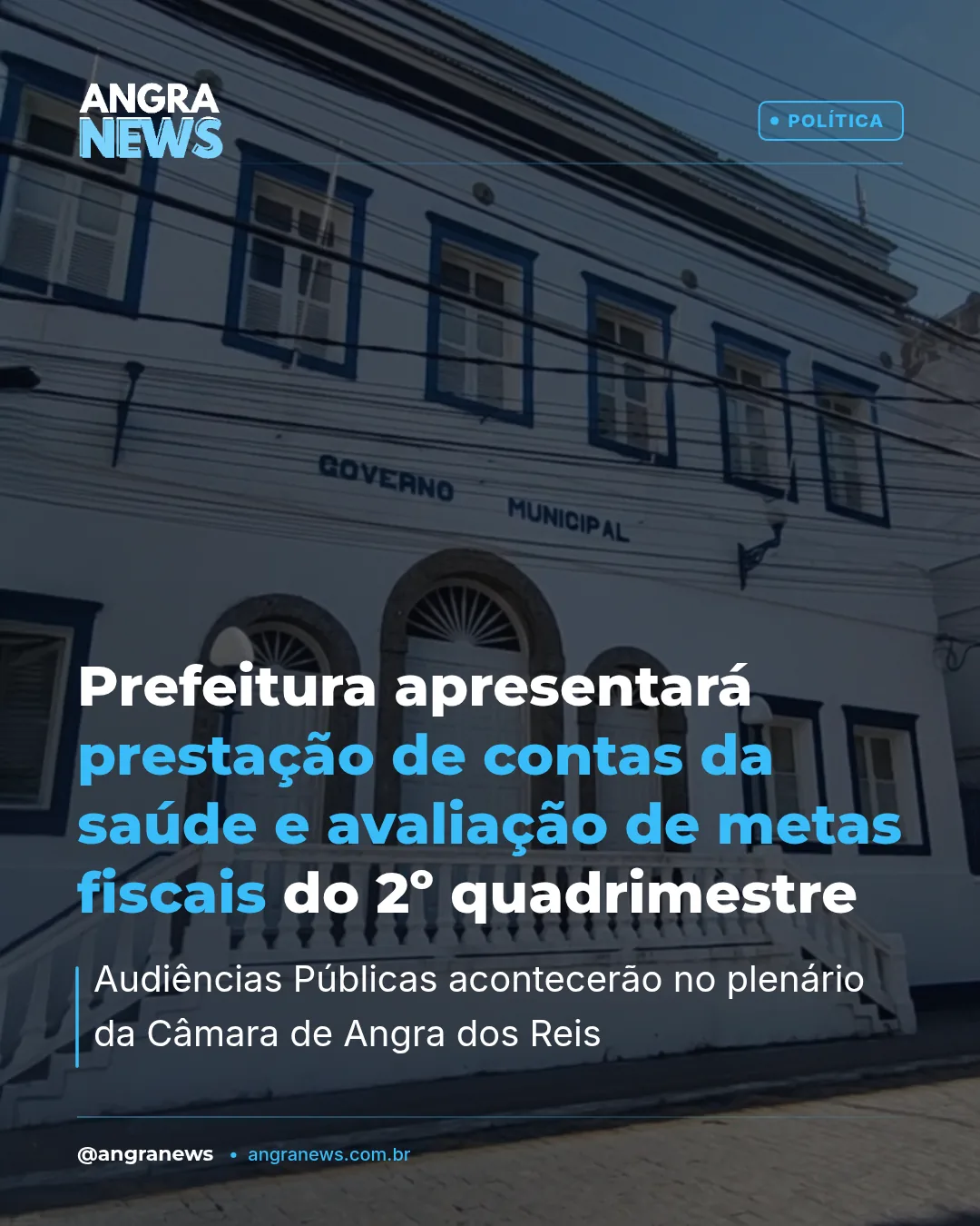 CÂMARA AGENDA PRESTAÇÃO DE CONTAS DA SAÚDE E AVALIAÇÃO DE METAS FISCAIS PARA 28 E 29 DE SETEMBRO