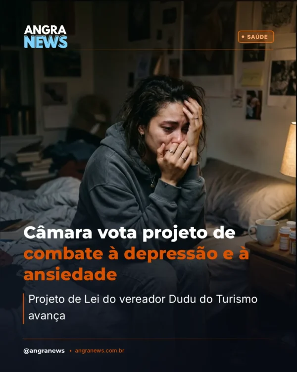 Câmara vota projeto de combate à depressão e à ansiedade