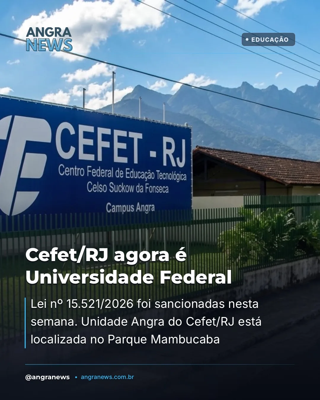 Cefet/RJ agora é Universidade Federal