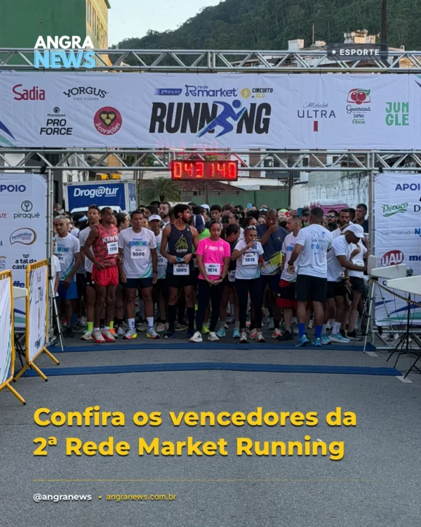 Confira os vencedores da 2ª Rede Market Running