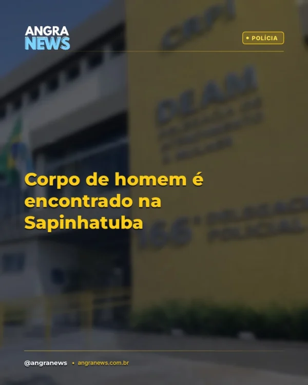 Corpo de homem é encontrado na Sapinhatuba