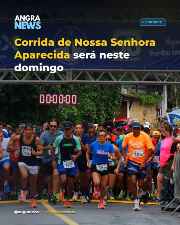 Corrida de Nossa Senhora Aparecida será neste domingo