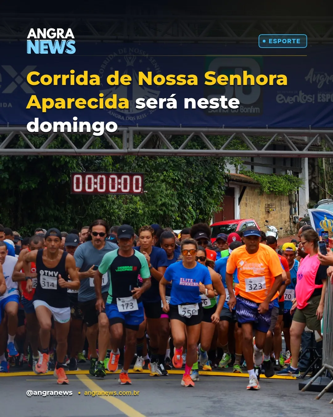 Corrida de Nossa Senhora Aparecida será neste domingo