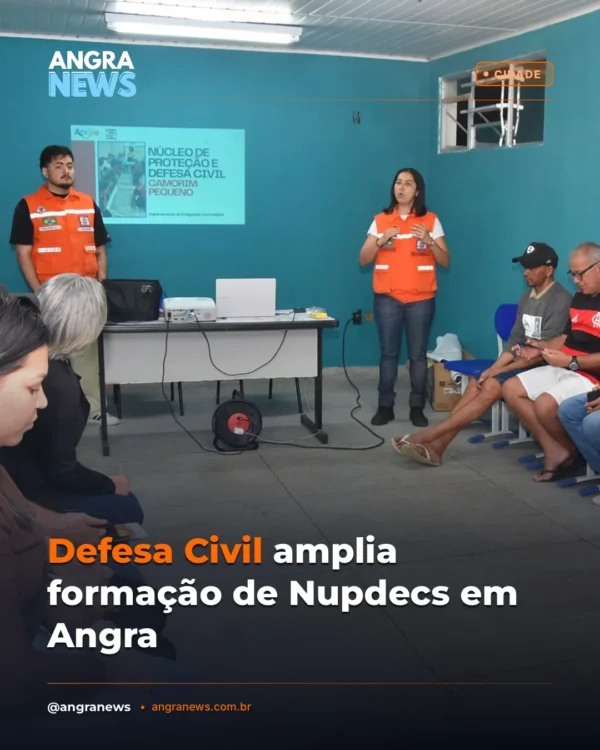 Defesa Civil amplia formação de Nupdecs em Angra
