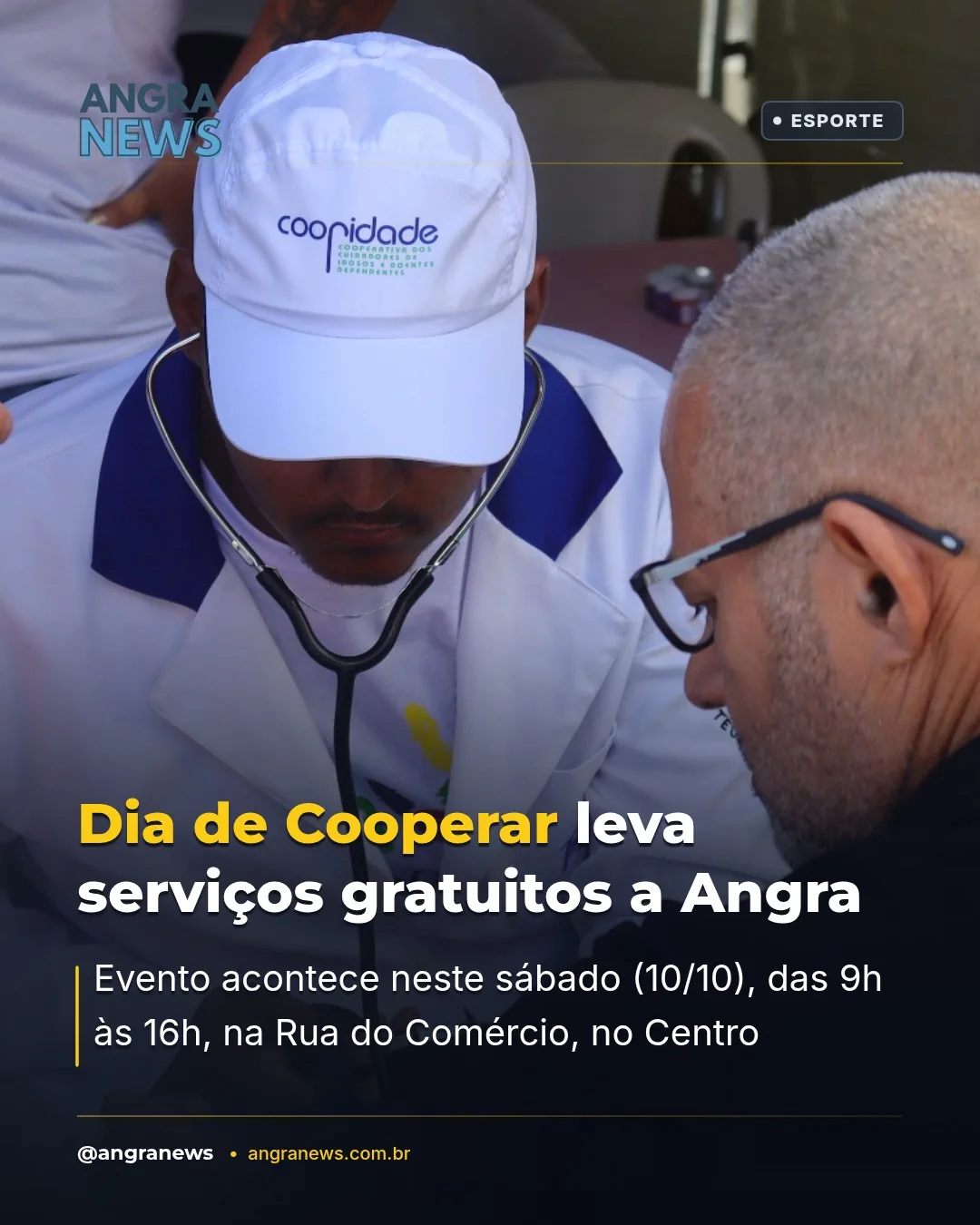 Dia de Cooperar leva serviços gratuitos a Angra