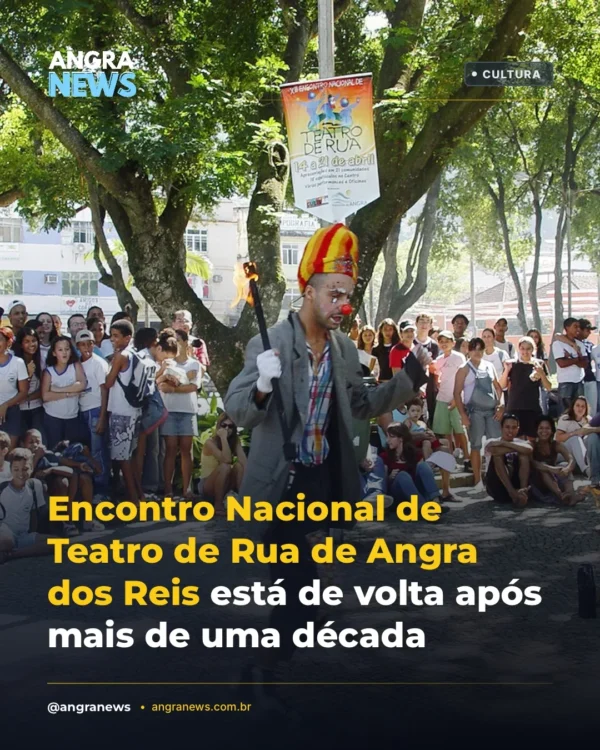 Encontro Nacional de Teatro de Rua de Angra dos Reis está de volta após mais de uma década