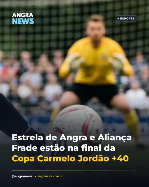 Estrela de Angra e Aliança Frade estão na final da Copa Carmelo Jordão +40