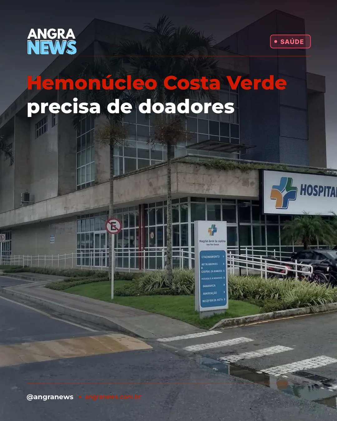 Hemonúcleo Costa Verde precisa de doadores