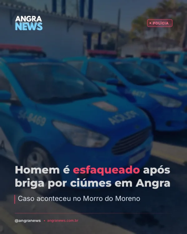 Homem é esfaqueado após briga por ciúmes em Angra