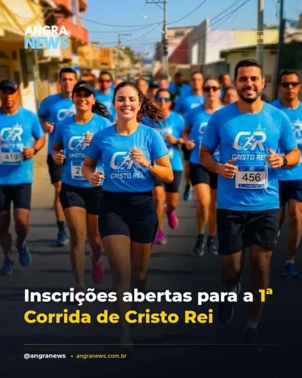 Inscrições abertas para a 1ª Corrida de Cristo Rei