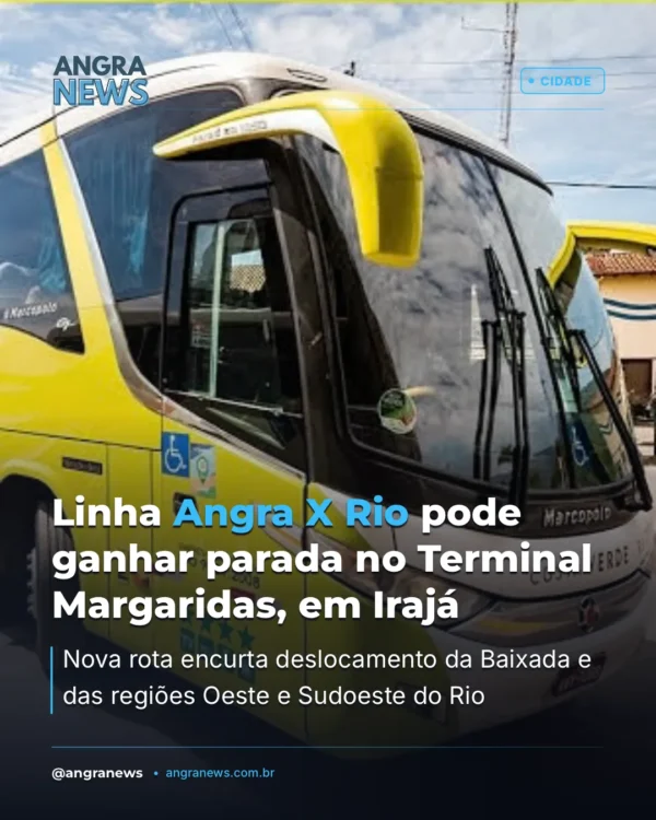 Linha Angra X Rio pode ganhar parada no Terminal Margaridas, em Irajá