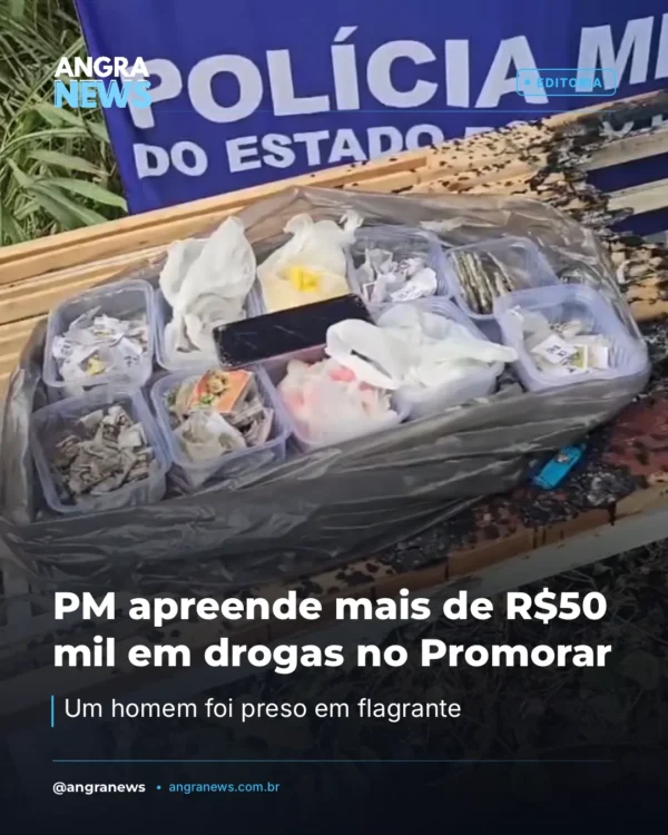 PM apreende mais de R$50 mil em drogas no Promorar