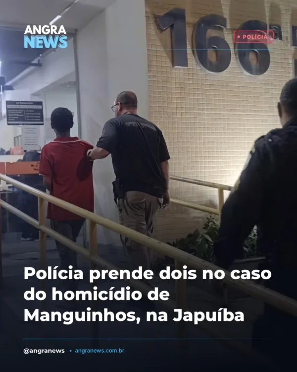 Polícia prende dois no caso do homicídio de Manguinhos, na Japuíba
