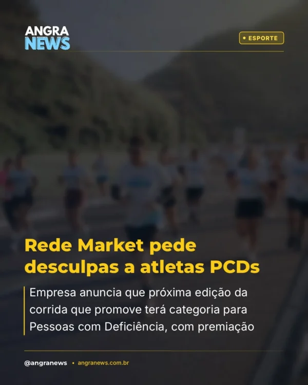Rede Market pede desculpas a atletas PCDs