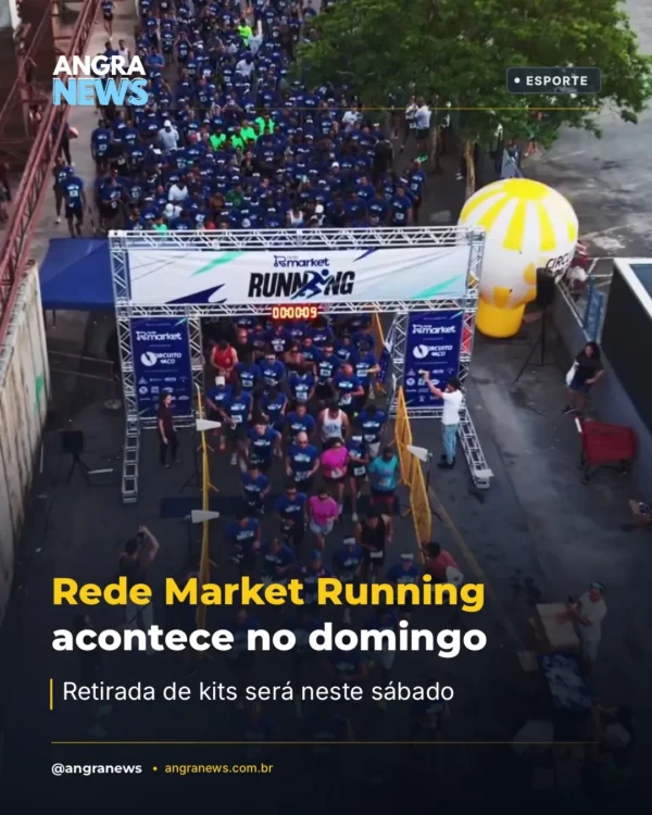 Rede Market Running acontece no domingo