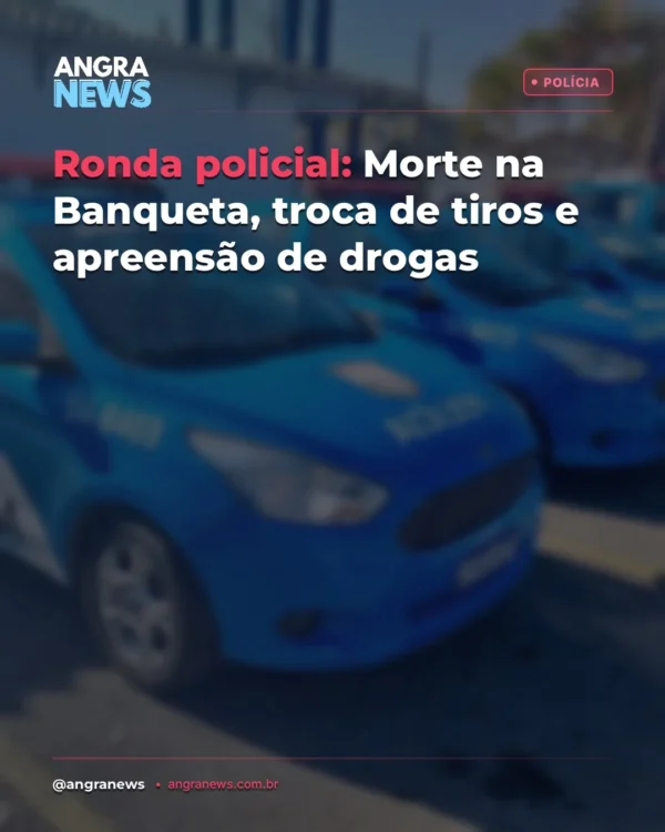 Ronda policial: Morte na Banqueta, troca de tiros e apreensão de drogas