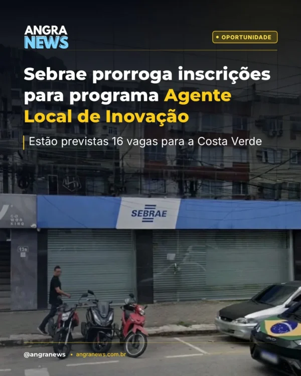 Sebrae prorroga inscrições para programa Agente Local de Inovação