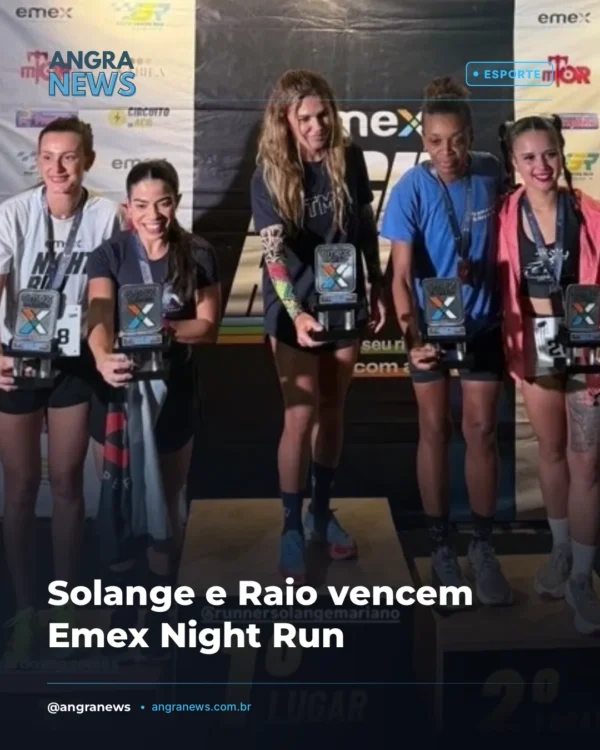 Solange e Raio vencem Emex Night Run