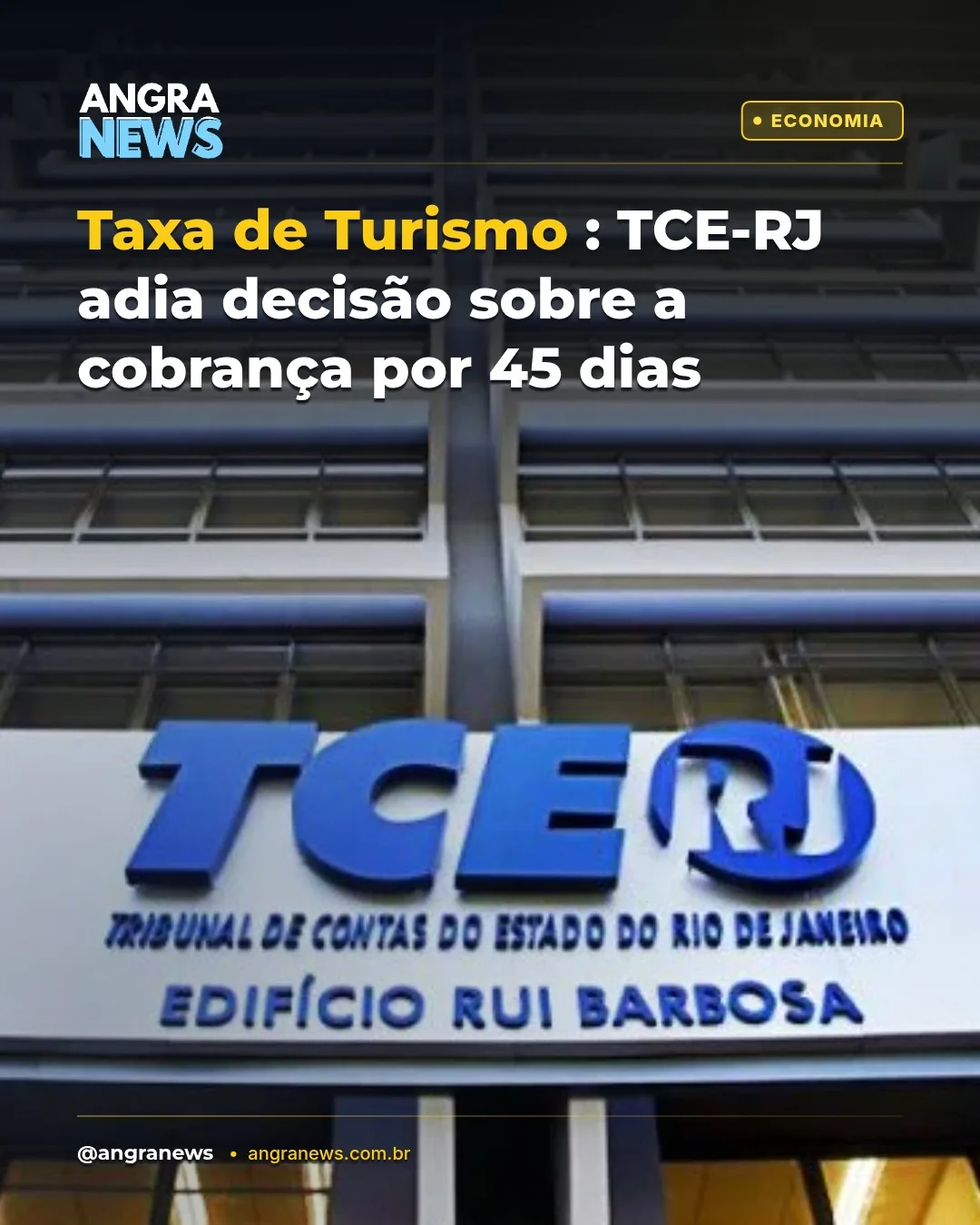Taxa de Turismo: TCE-RJ adia decisão sobre a cobrança por 45 dias