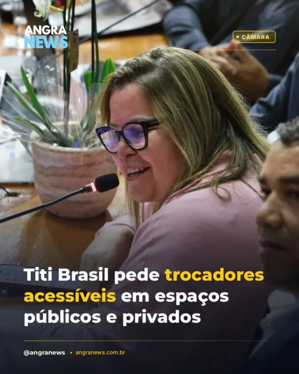 Titi Brasil pede trocadores acessíveis em espaços públicos e privados