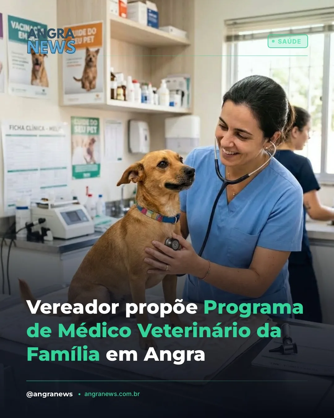 Vereador propõe Programa de Médico Veterinário da Família em Angra