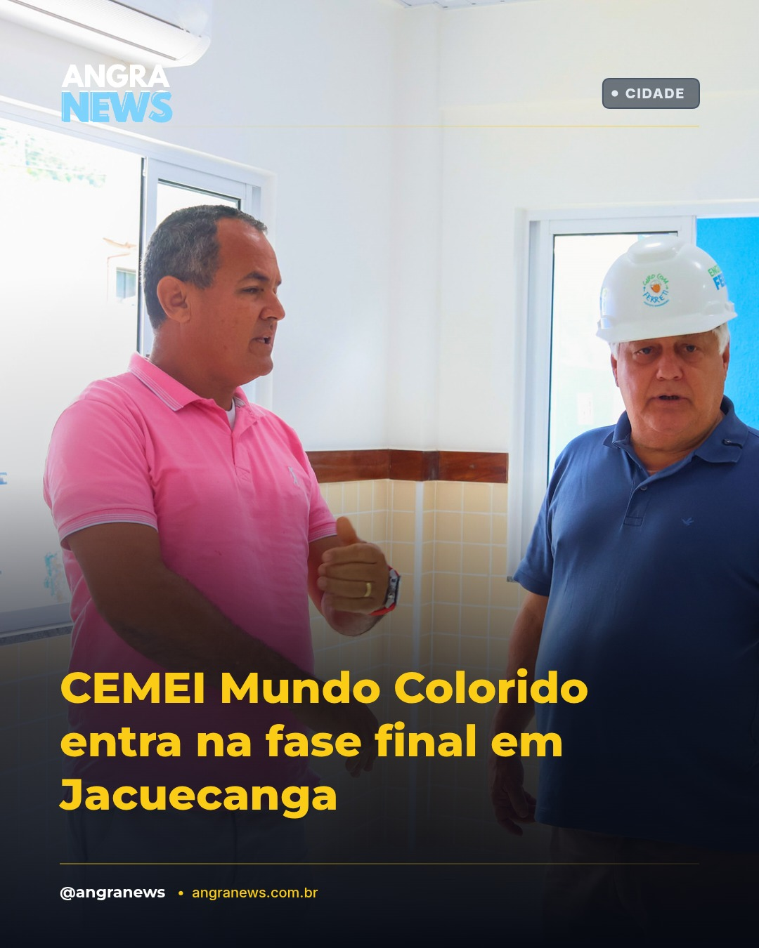 CEMEI Mundo Colorido entra na fase final em Jacuecanga