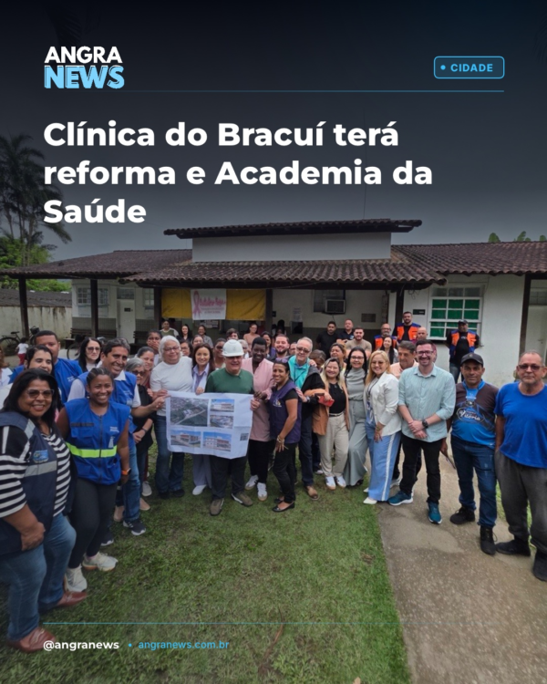 Clínica do Bracuí terá reforma e Academia da Saúde