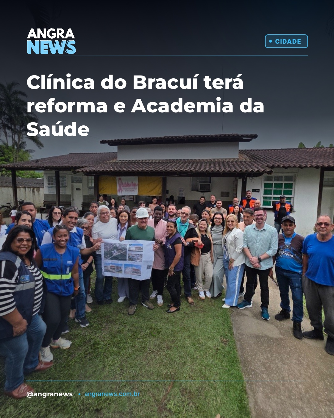Clínica do Bracuí terá reforma e Academia da Saúde