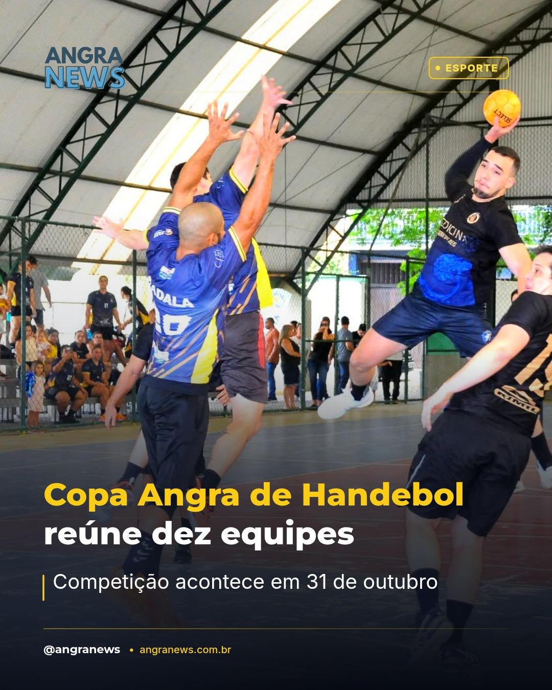 Copa Angra de Handebol reúne dez equipes