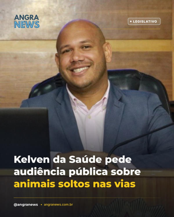 Kelven da Saúde pede audiência pública sobre animais soltos nas vias