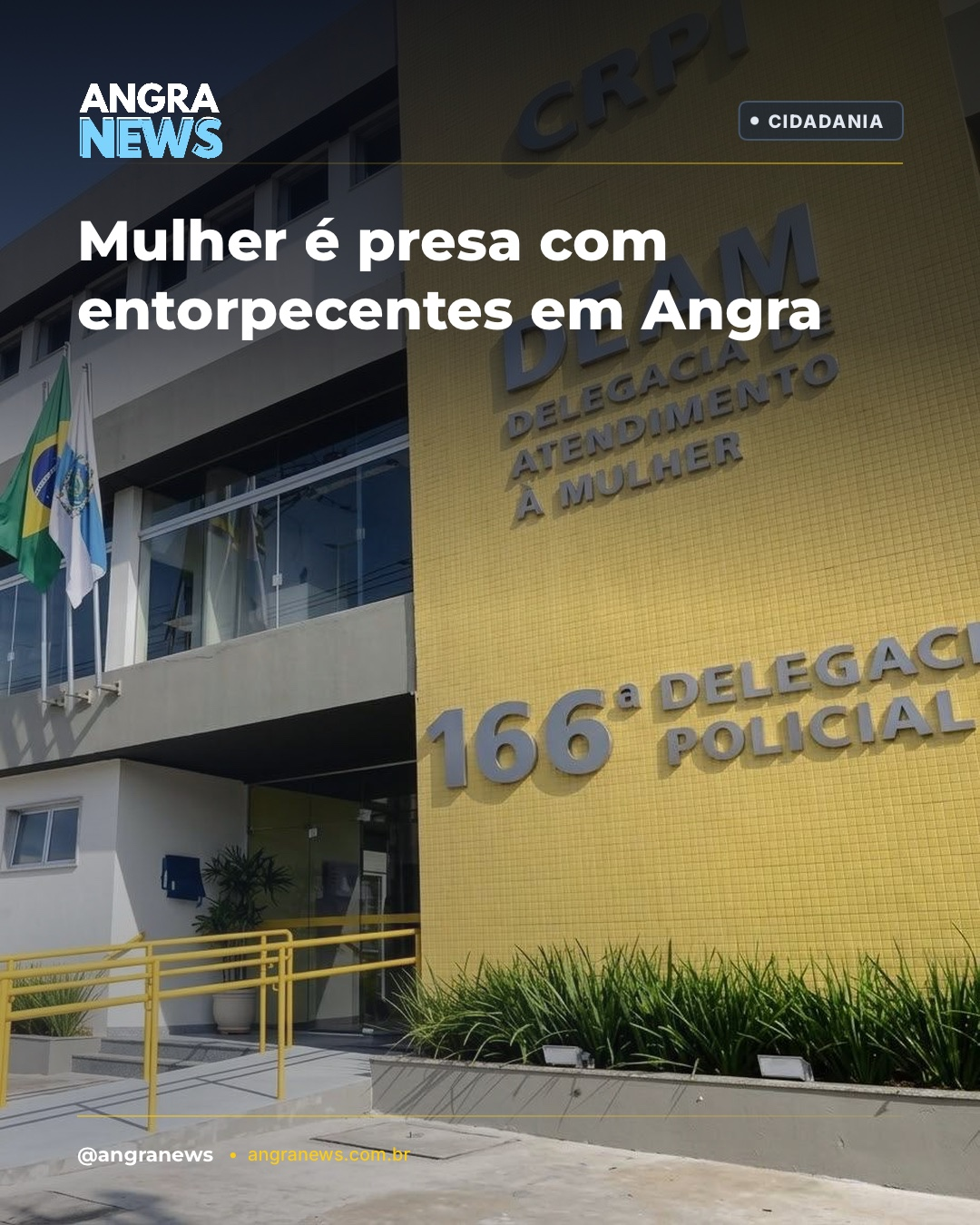 Mulher é presa com entorpecentes em Angra