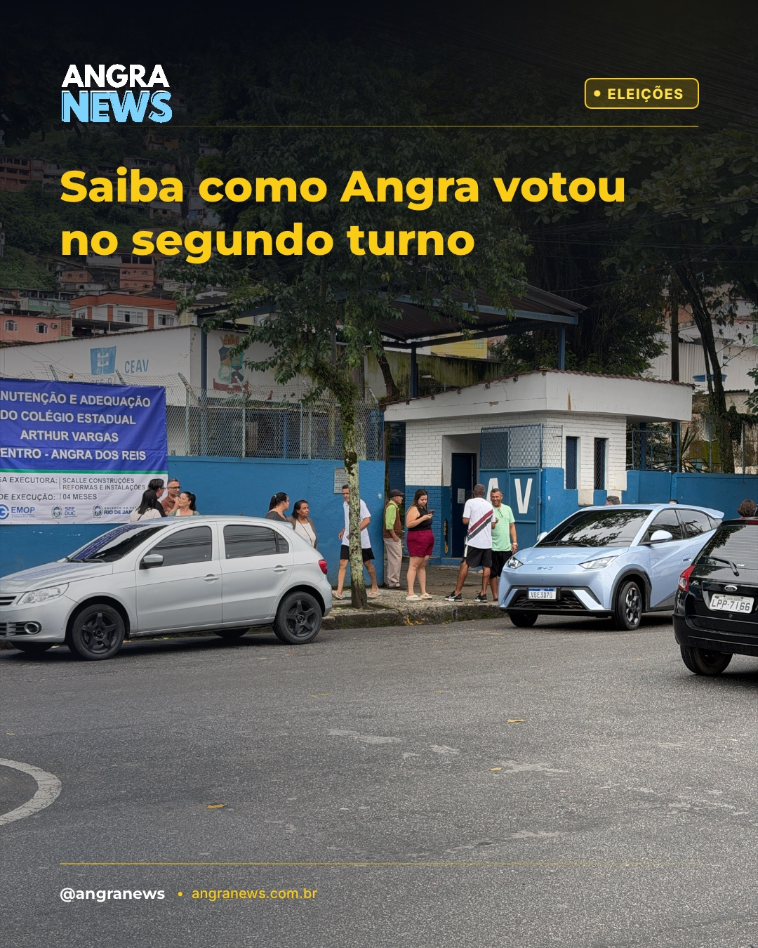 Saiba como Angra votou no segundo turno