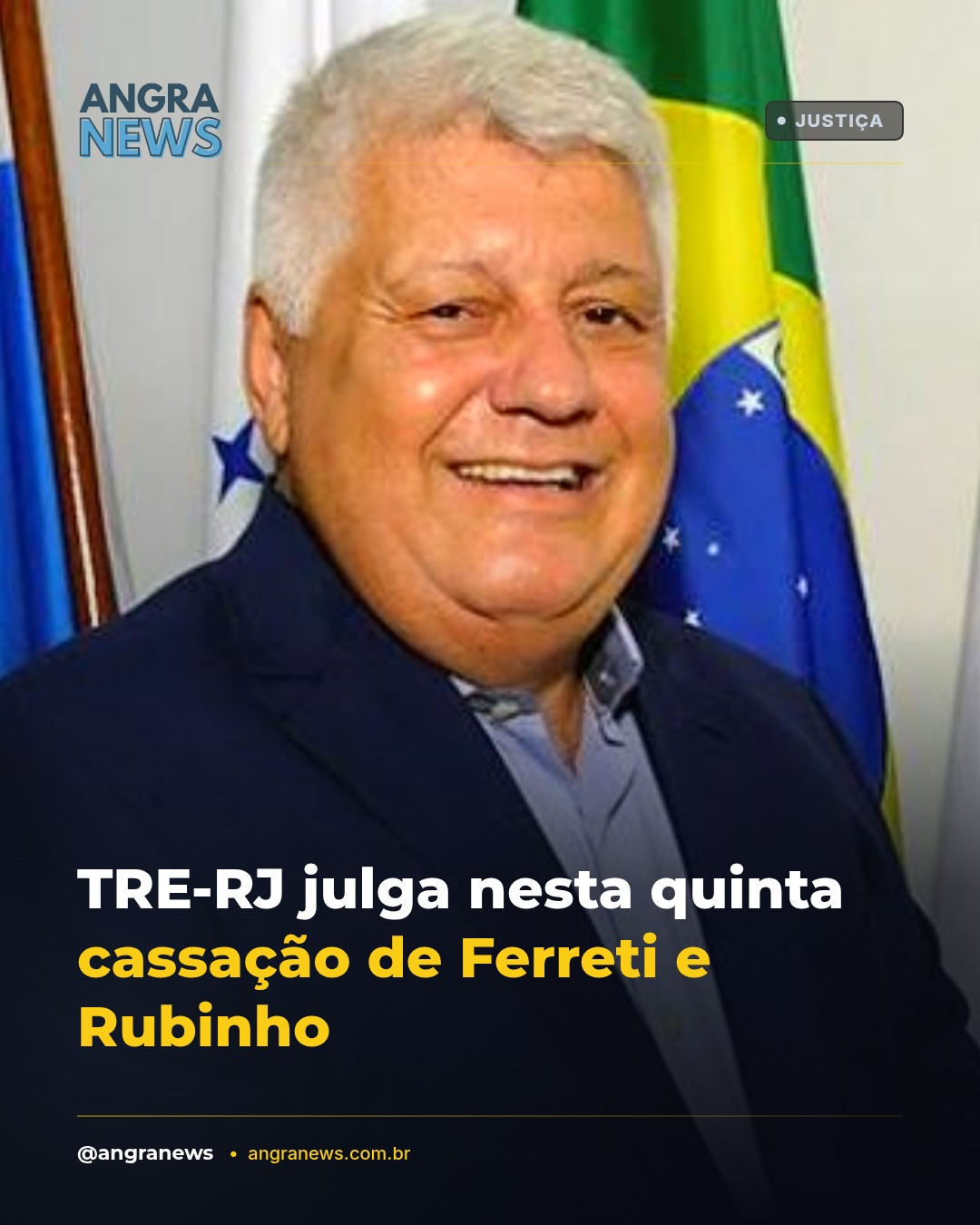 TRE-RJ julga nesta quinta cassação de Ferreti e Rubinho