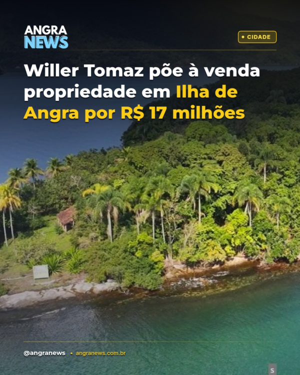 Willer Tomaz põe à venda propriedade em Ilha de Angra por R$ 17 milhões